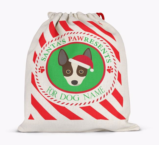 Santa Sack 'Pawresents' - Personalized for Your {breedFullName}